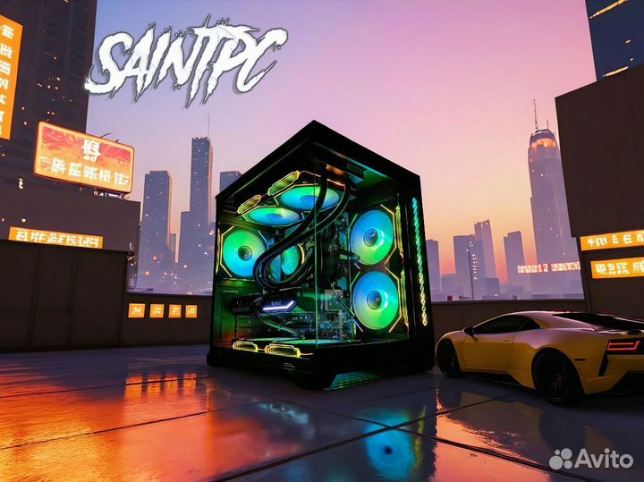 Игровой Пк на видеокарте gf GTX 1060 / i7