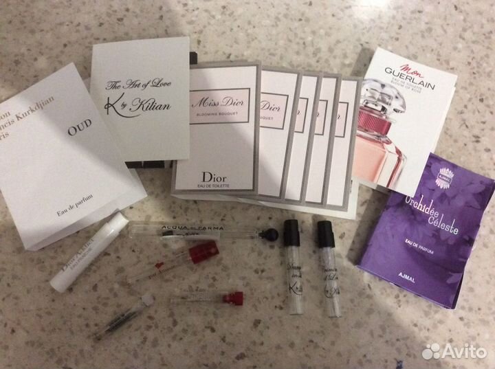 Флаконы и упаковки от парфюма