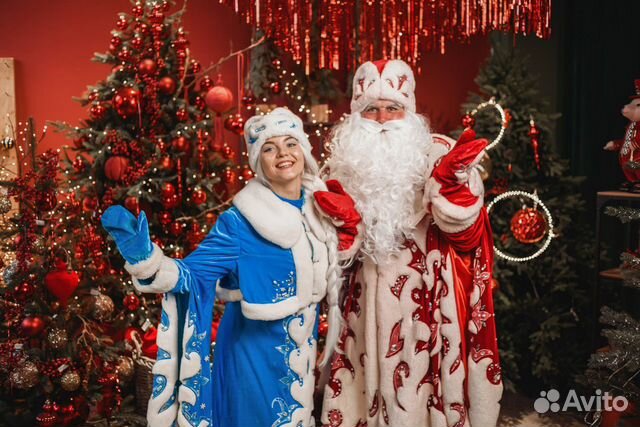 Костюм мороза и снегурки