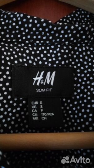 Сорочка мужская H&M (размер S)