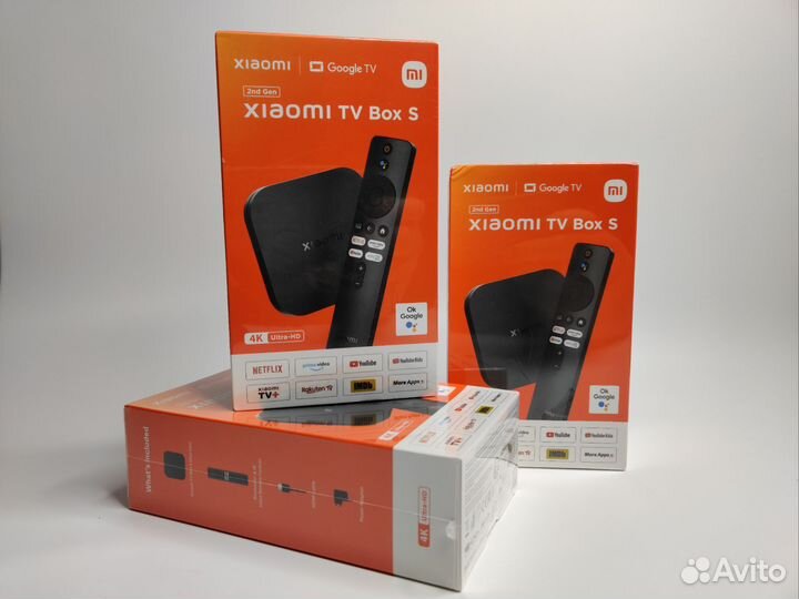 Xiaomi Mi Tv Box s 2 gen новые