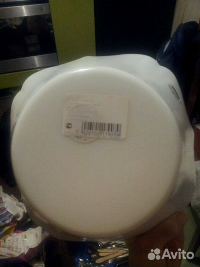 Салатник 24 см новый luminarc authentic большой