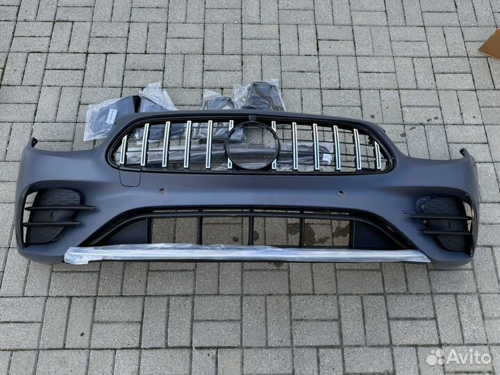 Бампер w213 рестайлинг 5.3 amg