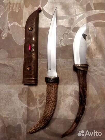 Нож антикварный ручной работы