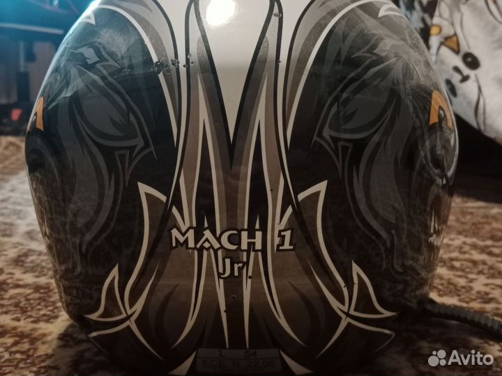 Шлем для питбайка без очков