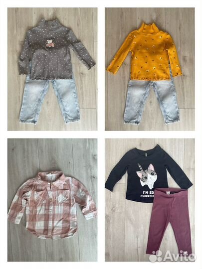 Вещи на девочку осень 86-92