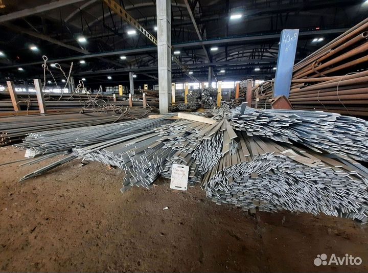 Полоса металлическая 80х6, 6 м Ст3