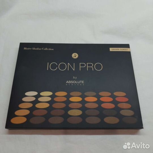 Палетка теней icon pro absolute new york