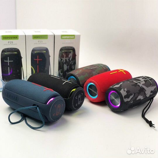 Портативная колонка Hopestar P29 с подсветкой