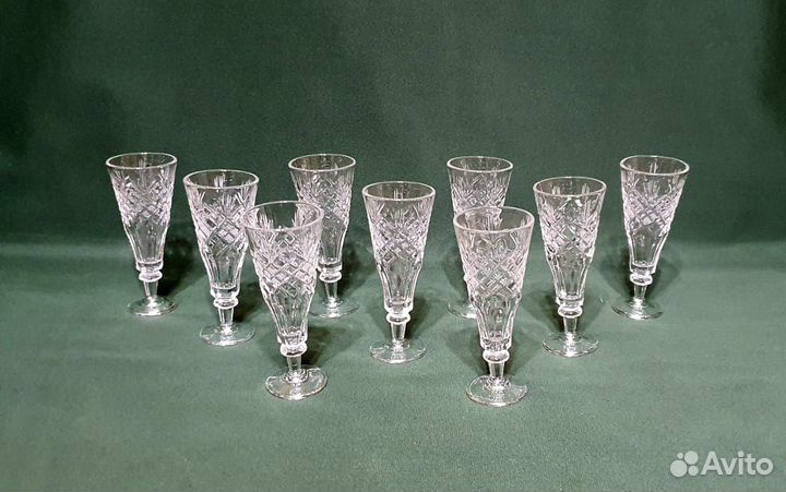 Набор рюмок. Дятьковский хрусталь