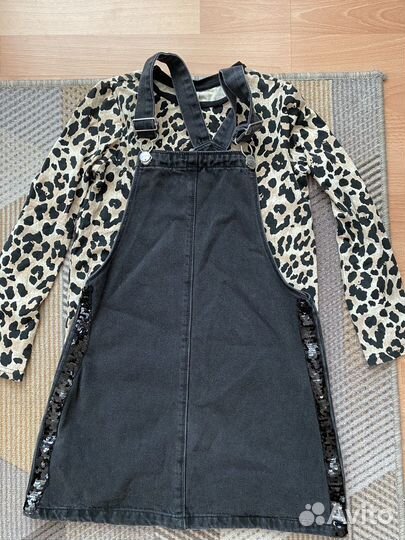 Джинсовый сарафан