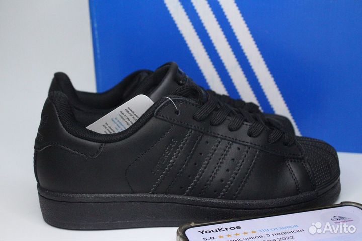 Кроссовки adidas supertsar black