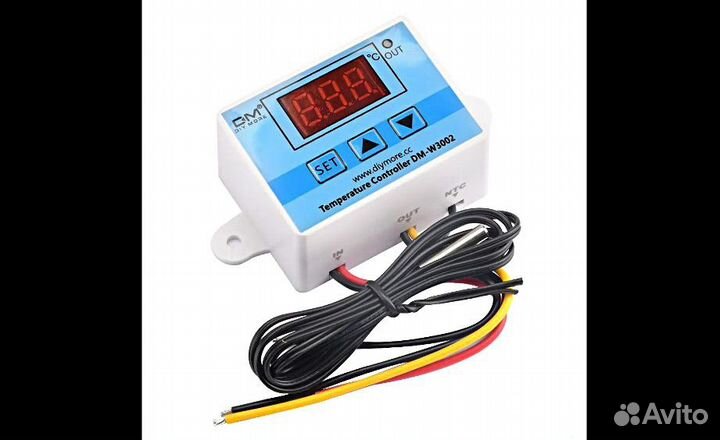 Цифровой терморегулятор W3002, 220V