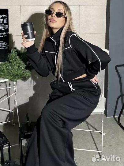 Спортивный костюм теплый с начесом