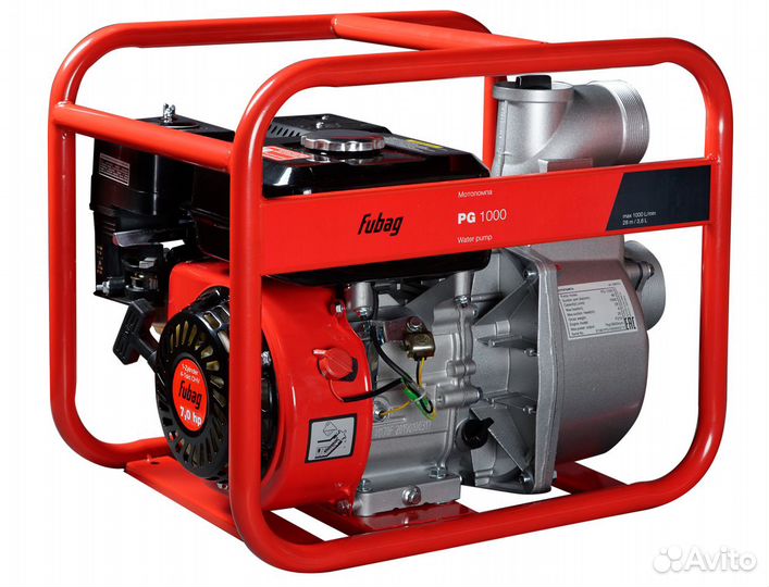 Мотопомпа Fubag PG 1000 +