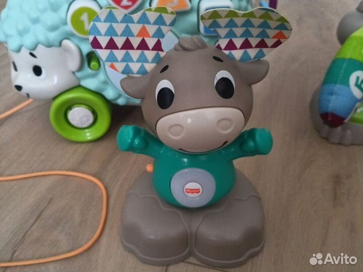 Fisher price linkimals ленивец лось ежик