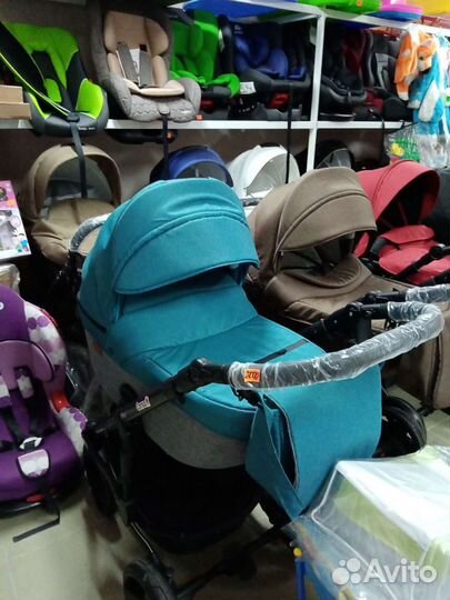 Коляска для новорожденных новая 3 в 1