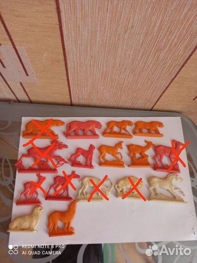 Фигурки животных СССР