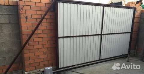 Откатные Ворота под ключ