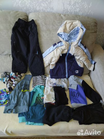 Вещи пакетом на мальчика 98