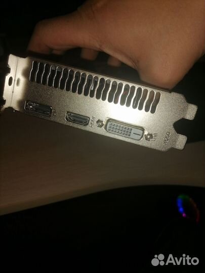 Видеокарта Rx 550 4gb