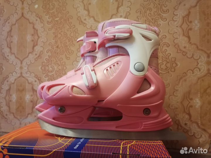 Коньки детские раздвижные 34 37