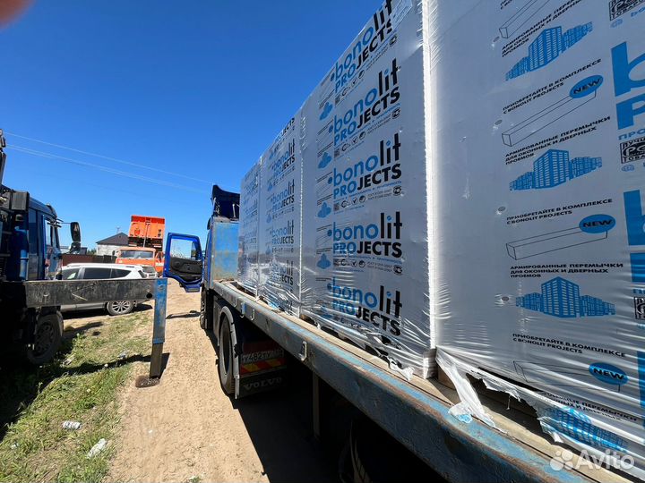 Газосиликатные, газобетонные блоки. Доставка