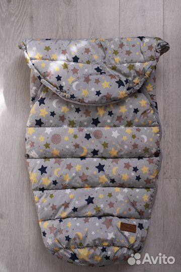 Зимний конверт в коляску