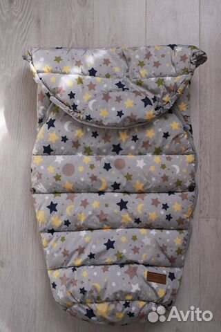 Зимний конверт в коляску