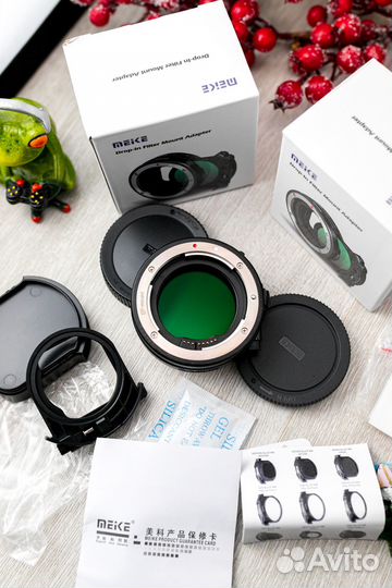 Адаптер Meike EF EOS-R с VND для Canon R RP R8 R6