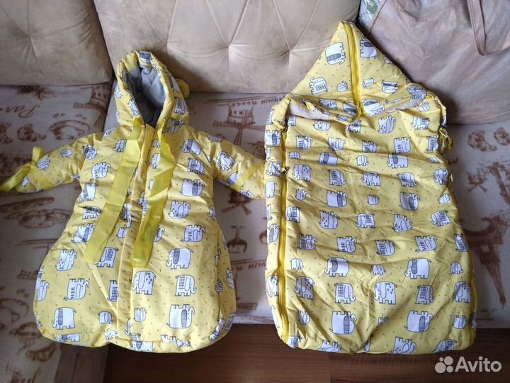 Конверт зимний на овчине