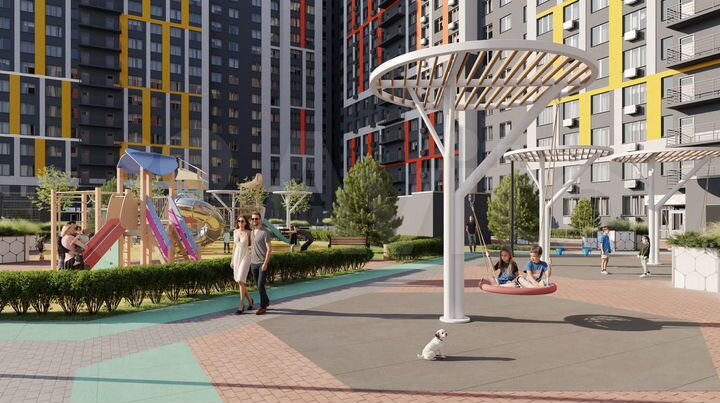 2-к. квартира, 57,9 м², 4/16 эт.