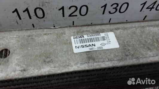 Радиатор интеркуллера nissan qashqai J10 (ZML18KC0