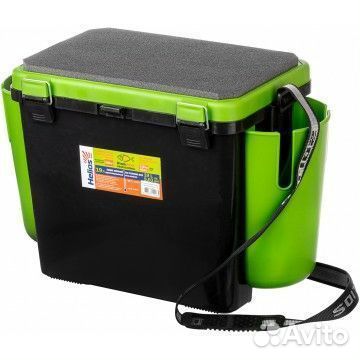 Ящик зимний FishBox односекционный (19л) зеленый