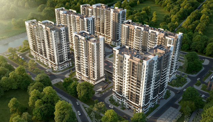 2-к. квартира, 43,9 м², 15/17 эт.