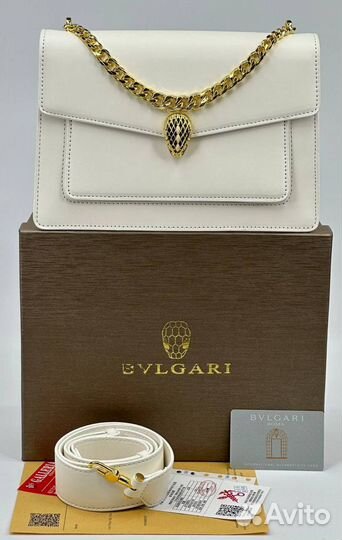 Сумка натуральная кожа bvigari Serpenti