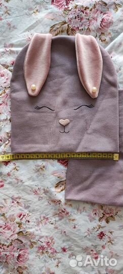 Детская шапка + снуд (весна)