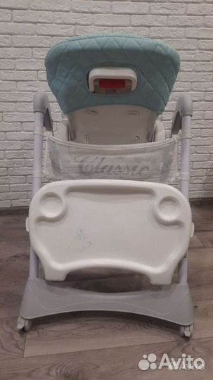 Стульчик для кормления happy baby classic