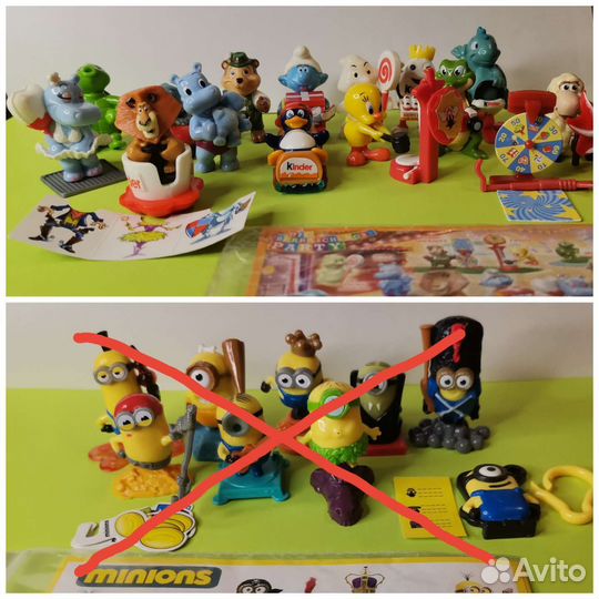 Полные серии киндер сюрприз