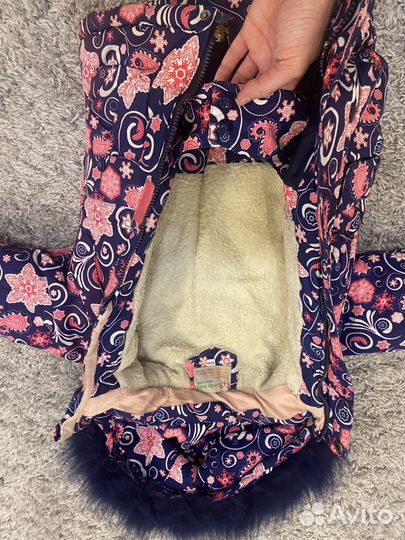 Куртка зимняя для девочки 116