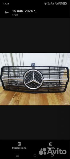Решётка радиатора Мерседес Бенц