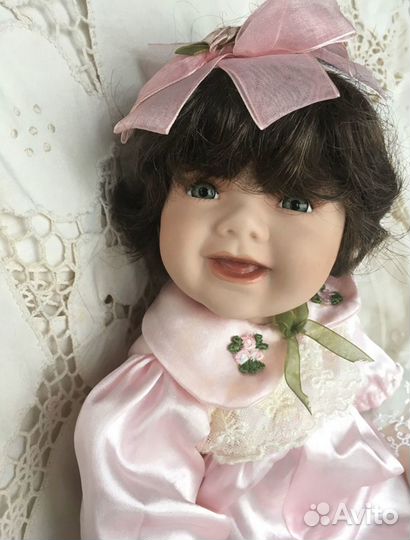 Кукла фарфор младенец винтаж Германия