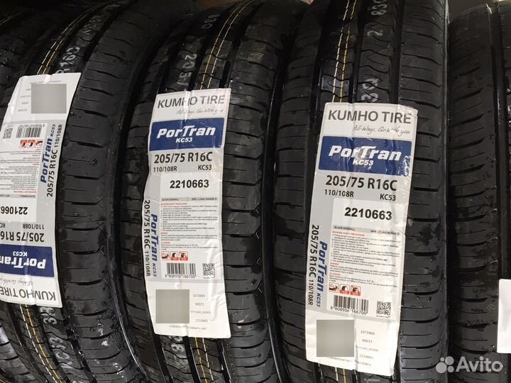 Kumho PorTran KC53 205/75 R16C 110R