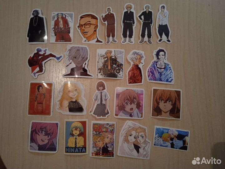 Аниме наклейки