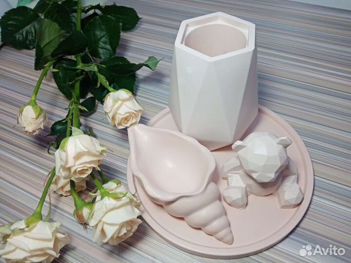 Набор подарочный из гипса