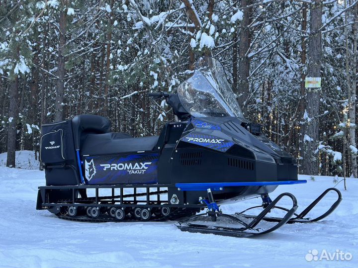 Снегоход promax yakut 500 long 2.0 4T 37 black