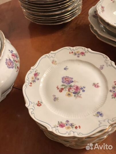 Столовый сервиз Рейхенбах на 12 персон