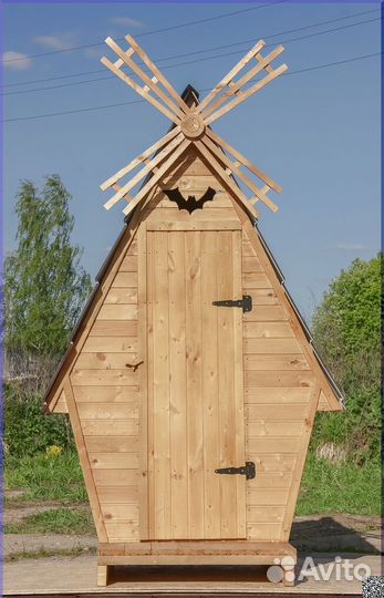 Уличный туалет с установкой HAT116