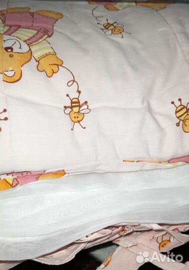 Бортики (одеяло, балдахин) в кроватку