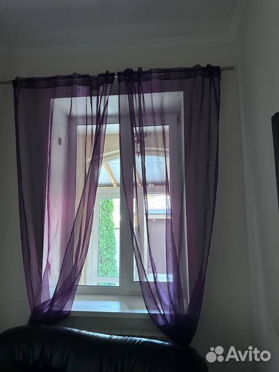 Комплект шторы тюль 2 шт